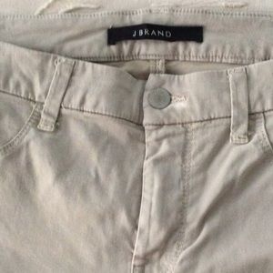 J BRAND beige jeans